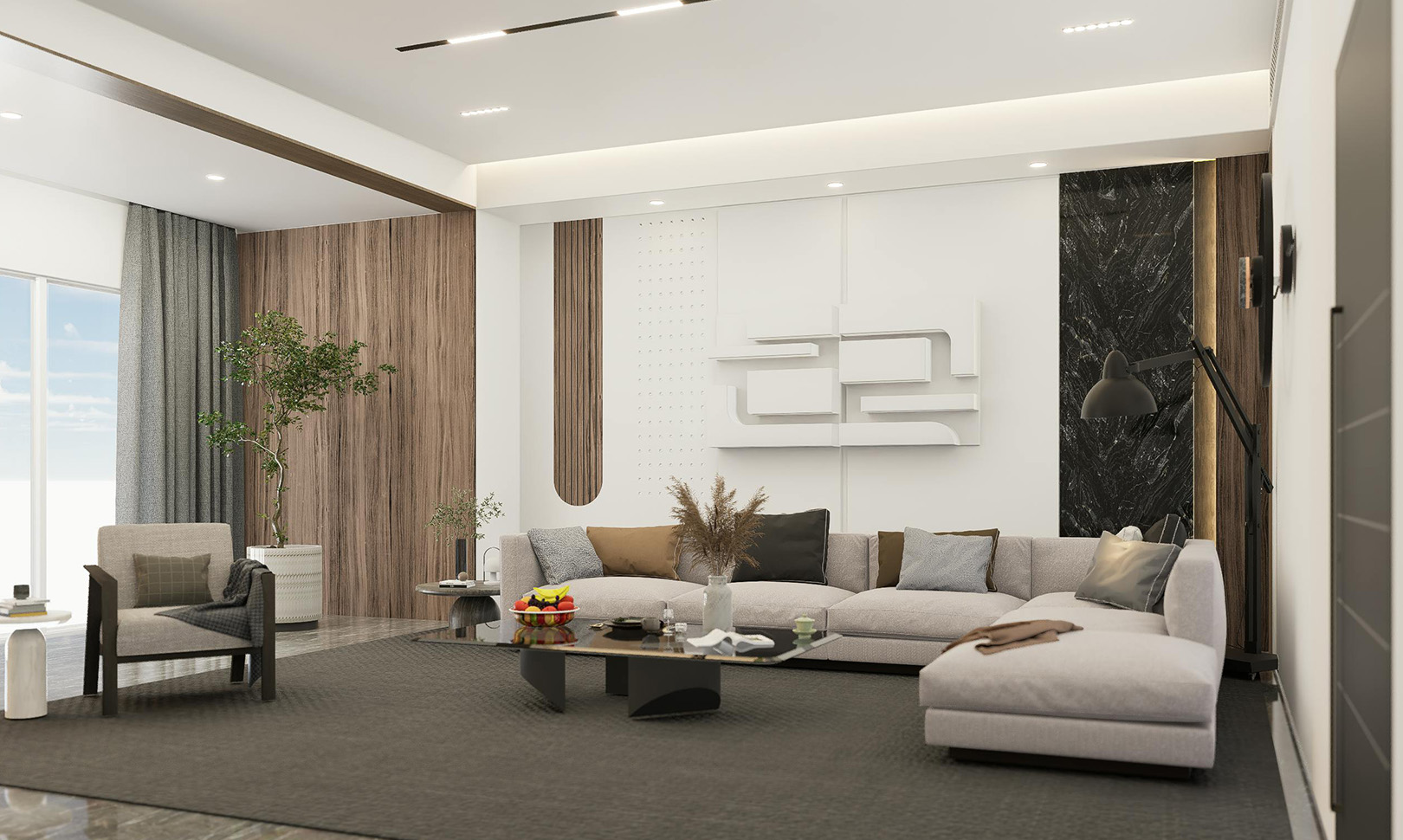 Luxury Southkey residential interior with modern architectural styling